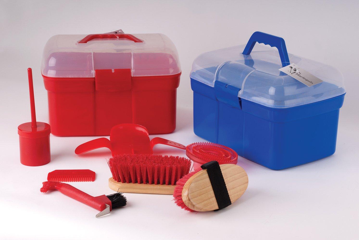 Harlequin Kit de Pansage avec Boite - SHOP HORSE